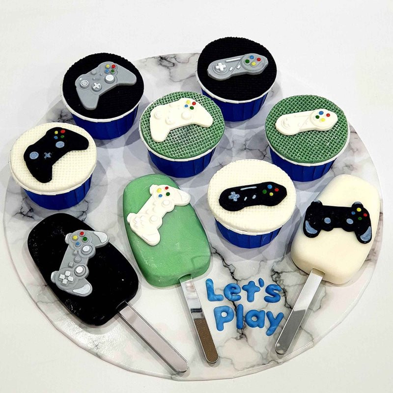 Silicone mould Katy Sue GAME PADS 3 designs xBox Play Nintendo