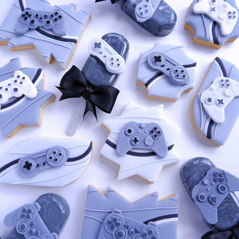Silikonová forma Katy Sue GAME PADS 3 designy xBox Play Nintendo