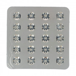 Jadalne diamenty PRZEZROCZYSTE 10 mm 20 szt