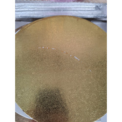 Tortenaufleger, gold 30 cm SMooth quadratischer Rand - REVENUE Tortenaufleger, gold 30 cm SMooth quadratischer Rand - REVENUE