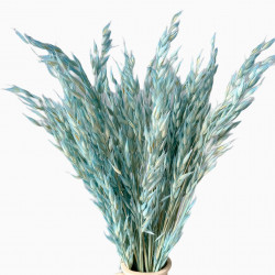 Getrocknete Blumen Tortendekoration Lametta gelb 20 Zweige