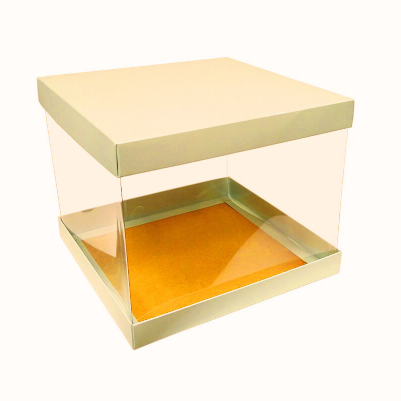 Cake Packaging 30x30x25 cm Tall Box GOLD