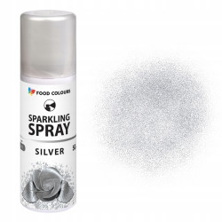 Пищевой краситель спрей FC СЕРЕБРЯНЫЙ 50 ml New Silver