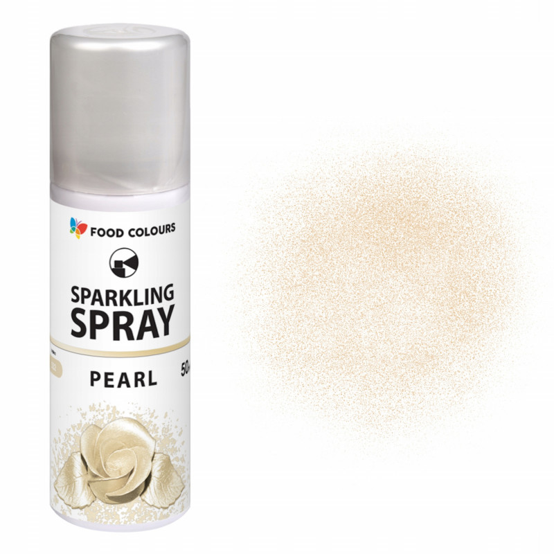 Potravinárske farbivo v spreji FC PEREŁOWY 50 ml New Pearl