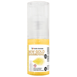 FC Metallic GOLD SHIMMER práškové barvivo 5g pumpička zlatá