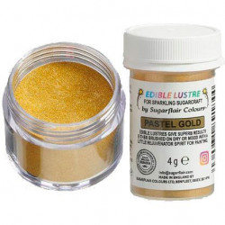 Sugarflair Gold Dusting Dye 4g without E171 Radiant Gold Bright