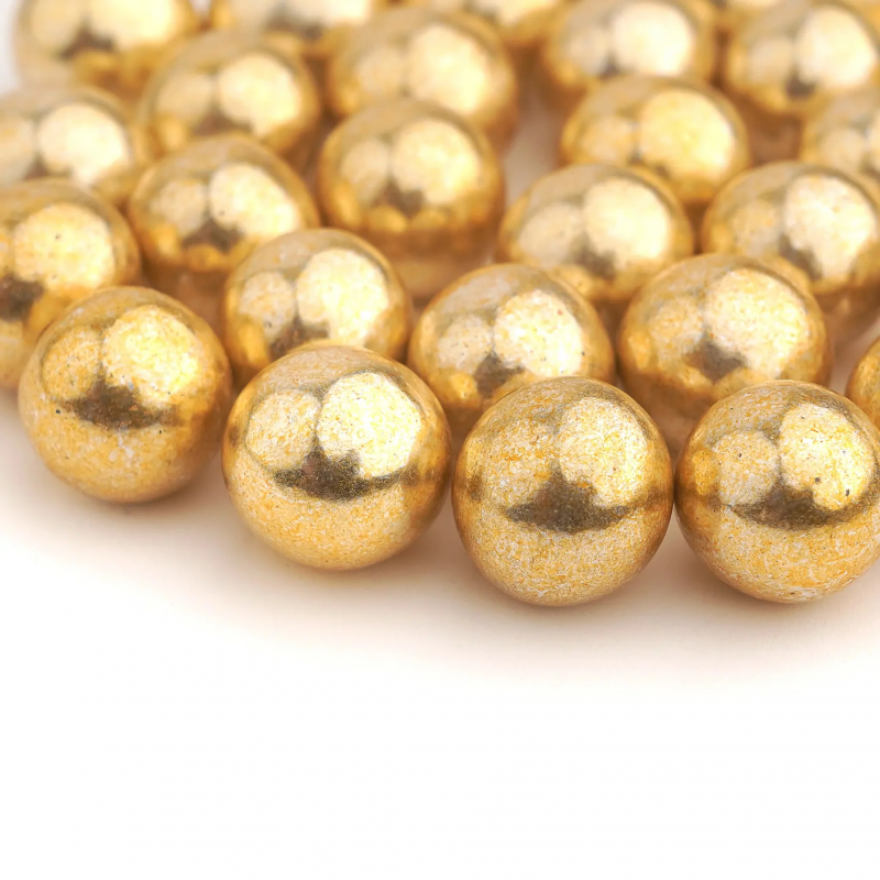 Słodki Bufet Old Gold PEARLS 15mm Aranyló ropogós 115g Old Gold Crispies Nagy