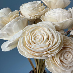 Getrocknete Blumen BELL CUP Tortendekoration 1 St. Getrocknete Blumen BELL CUP Tortendekoration 1 St.