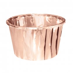 Papilotki kubeczki 20 szt Różowe Złoto Rose Gold