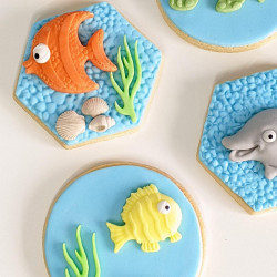 Katy Sue Seahorse silicone mould 4 designs