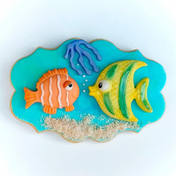 Katy Sue Seahorse silicone mould 4 designs