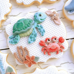 Katy Sue Seahorse silicone mould 4 designs