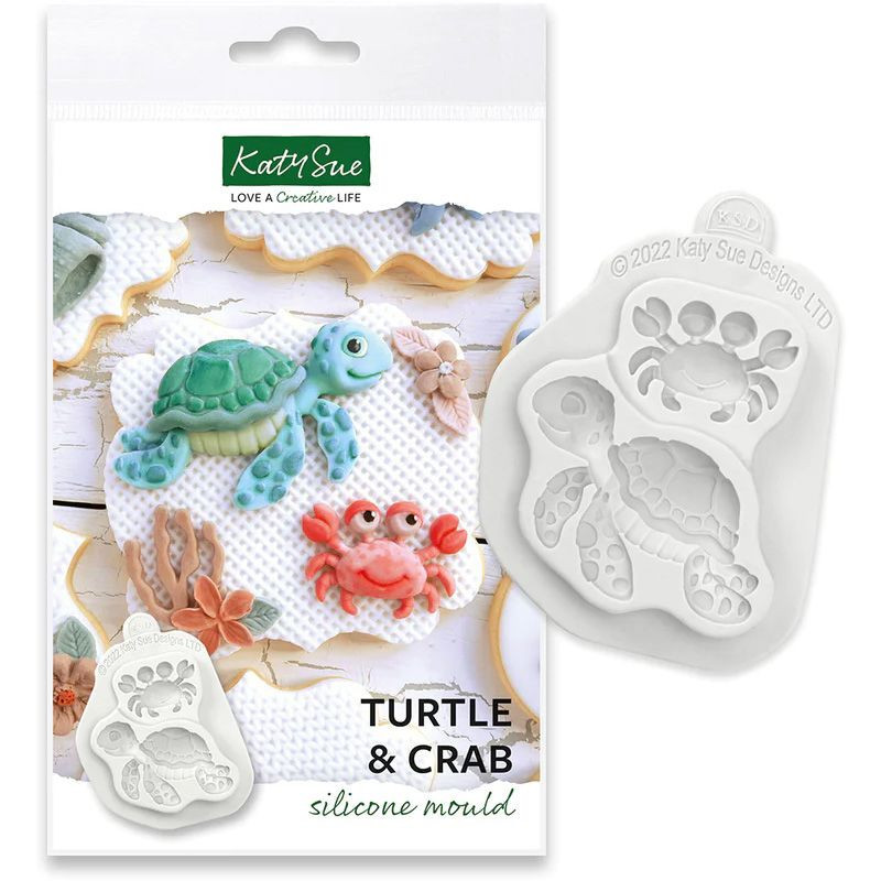 Katy Sue Seahorse silicone mould 4 designs