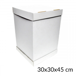 Tall cake box for tiered cakes 30x45 cm