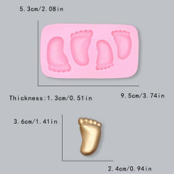 Forma silikonowa KULE 5 cm Półkule