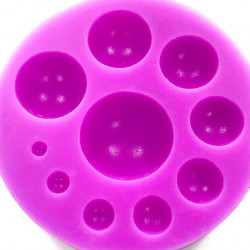 Forma silikonowa KULE 5 cm Półkule Forma silikonowa KULE 5 cm Półkule
