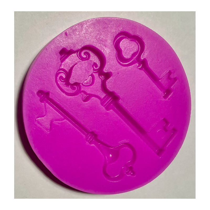 PC-Silikonform KEYS 3 Muster