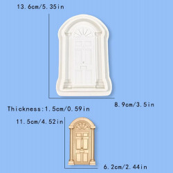 Forma silikonowa PC DRZWI 11 cm