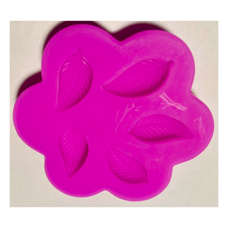 PC silicone mold LEAVES small 2 cm Leaves