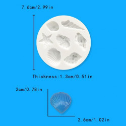 Forma silikonowa KULE 5 cm Półkule Forma silikonowa KULE 5 cm Półkule