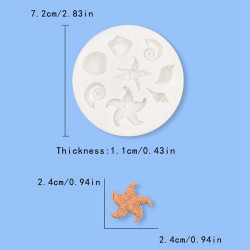 Forma silikonowa KULE 5 cm Półkule