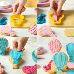 Foremki Decora z odciskiem BALON foremka i 2 stemple