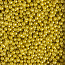 Posypka Decora PEREŁKI Złote 5 mm