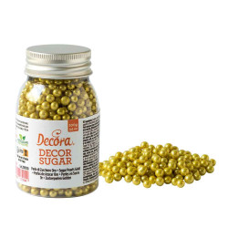 Posypka Decora PEREŁKI Złote 5 mm