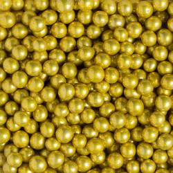 Posypka Decora PEREŁKI Złote 7 mm