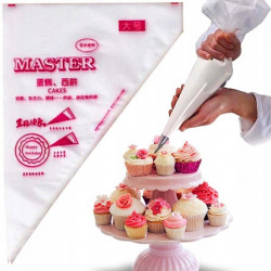 Rękawy worki cukiernicze 100 szt Rozmiar S - 25 cm Master