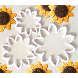 FMM 3 Stück Dahlie/Chrysantheme/Seerose Ausstecher FMM 3 Stück Dahlie/Chrysantheme/Seerose Ausstecher