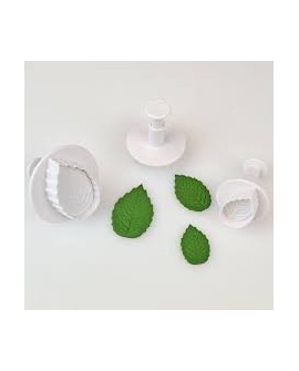 Culpitt-Stempel 3 Stk. BLÄTTER Culpitt-Stempel 3 Stk. BLÄTTER