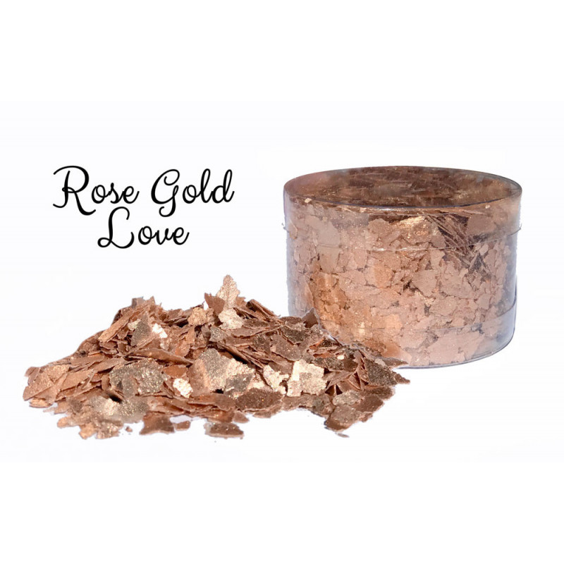 PME gold glitter edible flakes