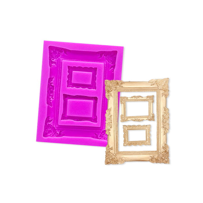 Silikonová forma PC RÁM velká 9 x 12 3 dez.č. 8