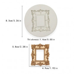 Forma silikonowa KULE 5 cm Półkule