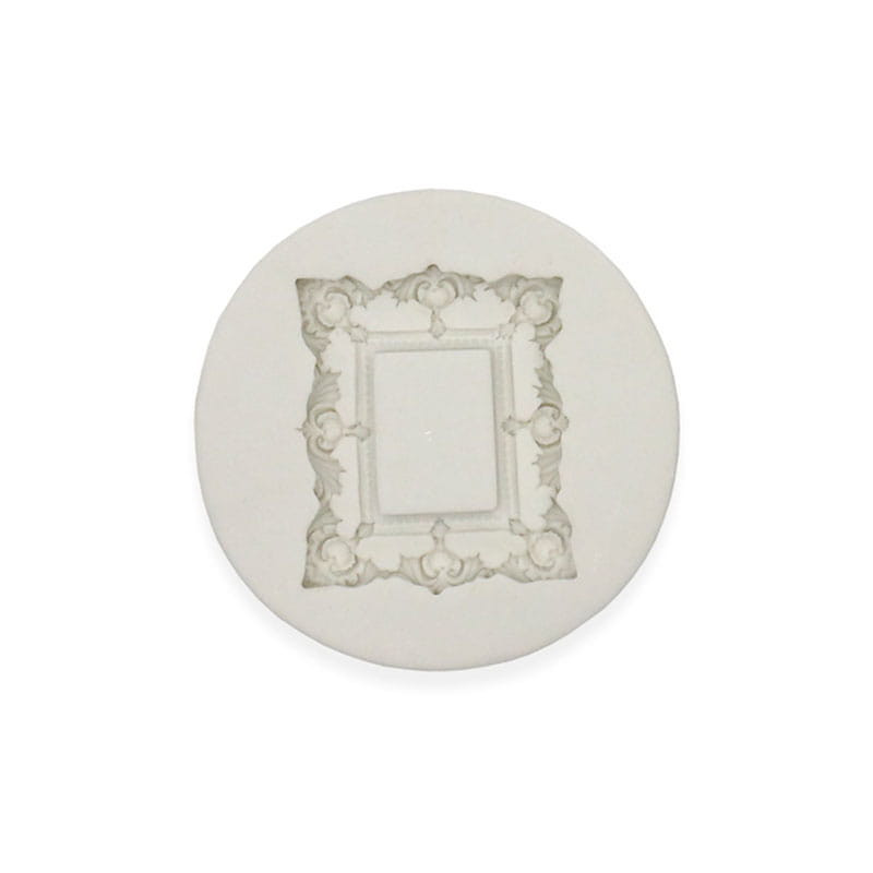 Silikónová forma z PC FRAME stredná 4,5 x 5 cm č. 6