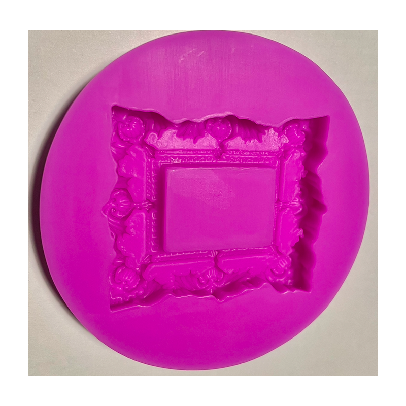 PC-Silikonform Rahmen mittel 4,5 x 5 cm Nr. 6