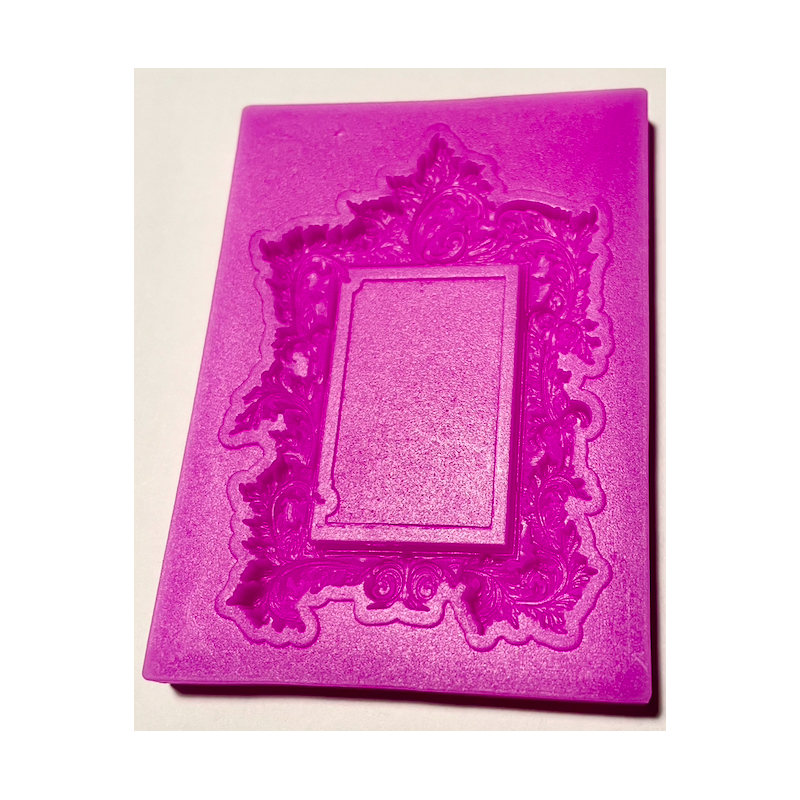 PC-Silikonform Rahmen mittel 4,5 x 6,5 cm Nr. 5