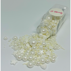 Posypka Sprinkle It! Lovely White 100g biała
