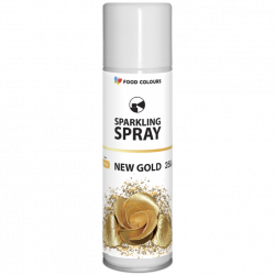 Lebensmittelfarben GOLDEN Spray 250 ml Spray Free E171