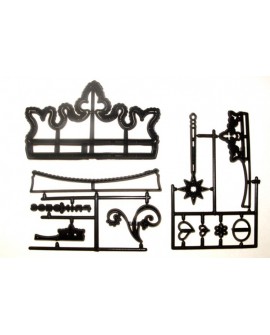 Ausstecher Patchwork KORONA TIARA Księżniczka