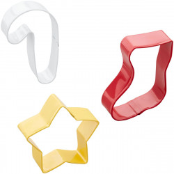 Set of molds 3 pcs Wilton Christmas Stocking Chick