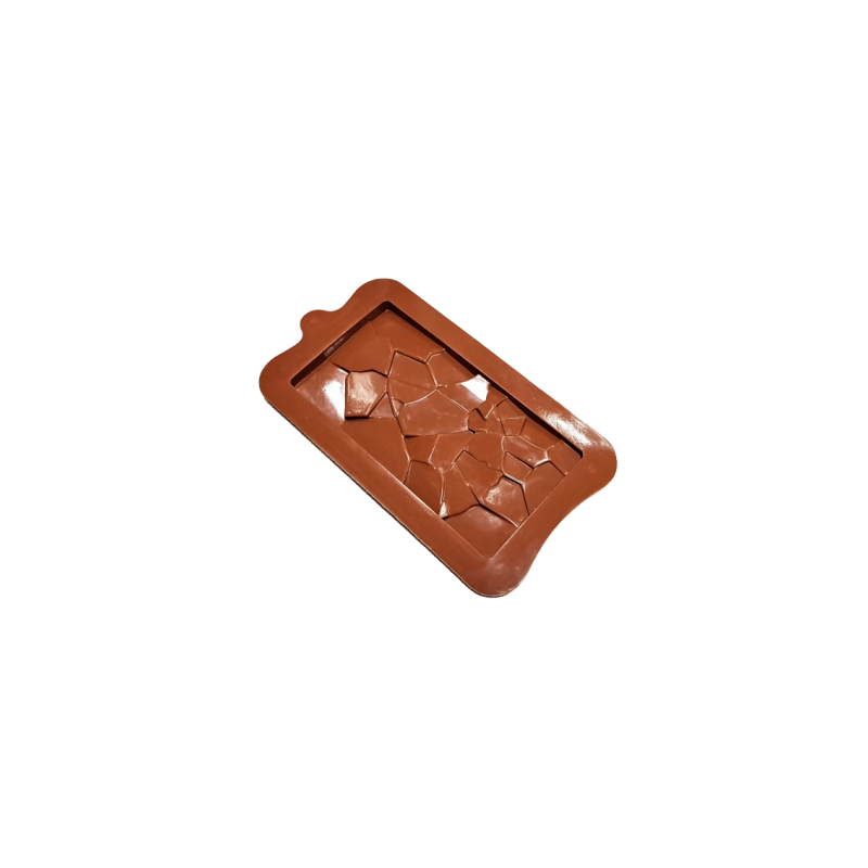Forma silikonowa tabliczka czekolady Popękana Crush
