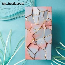 Cracked Crush chocolate bar silicone mold