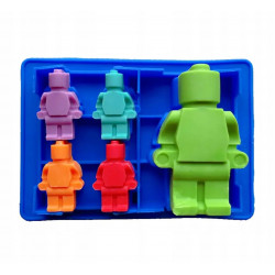 Forma silikonowa LUDZIK LEGO 4,5 i 9,5 cm