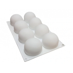 Forma silikonowa KULE 5 cm Półkule