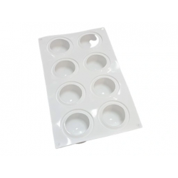 Forma silikonowa KULE 5 cm Półkule