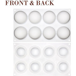 Forma silikonowa KULE 5 cm Półkule