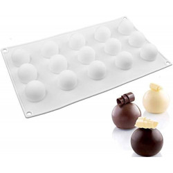 Silikonová forma KOULE 3,2 cm 15 nástr