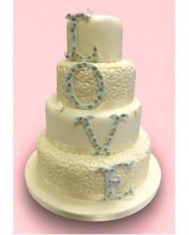 Patchwork Cutters kiszúró – LOVE felirat 8.5 cm